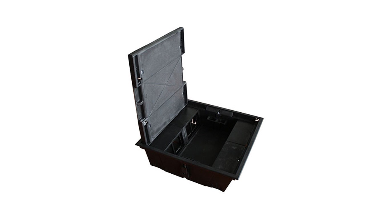 Hager Floor Mount Box, Plastic