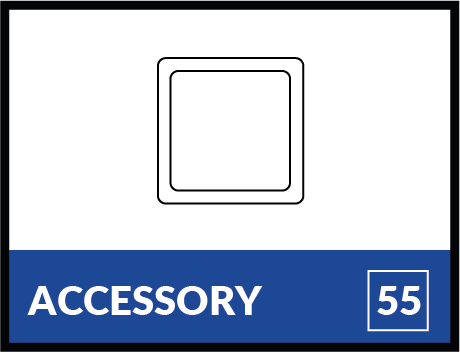 Accessories for 55x55 modules