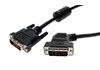 DVI cable Dual-Link Male - Male 5m one side angled